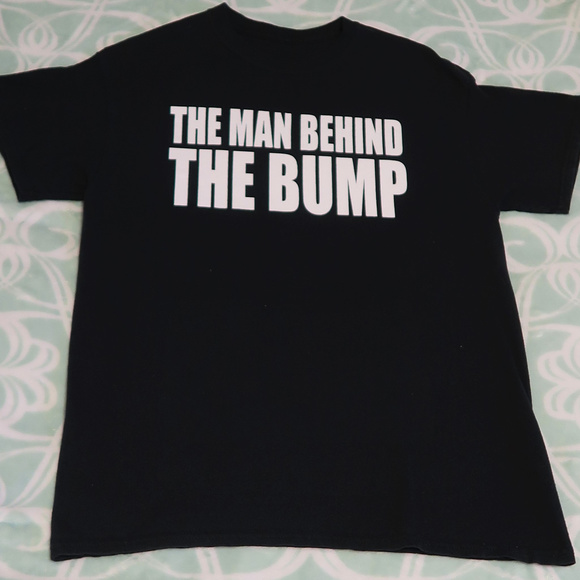 "The man behind the bump" shirt - Picture 1 of 2